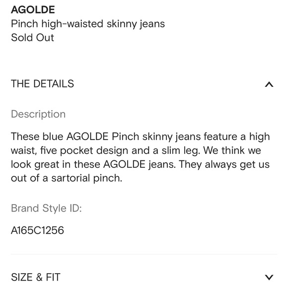 agode jeans does not fit because of pregnancy - Picture 2 of 2